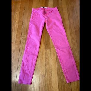 Abercrombie & Fitch Pink Skinny Jeans